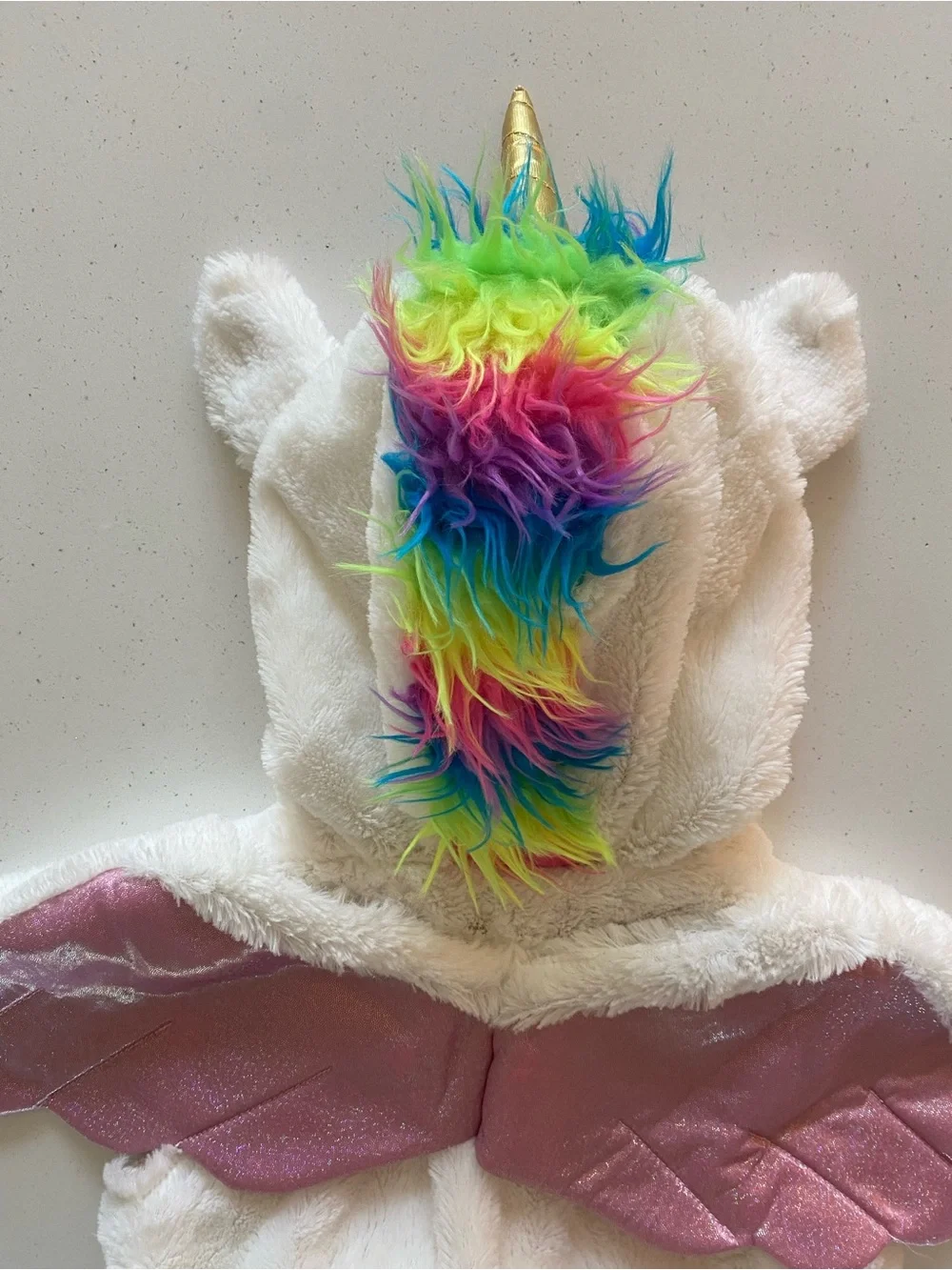 Unicorn plush costume, 12-18M, VGUC - Picture 5 of 6